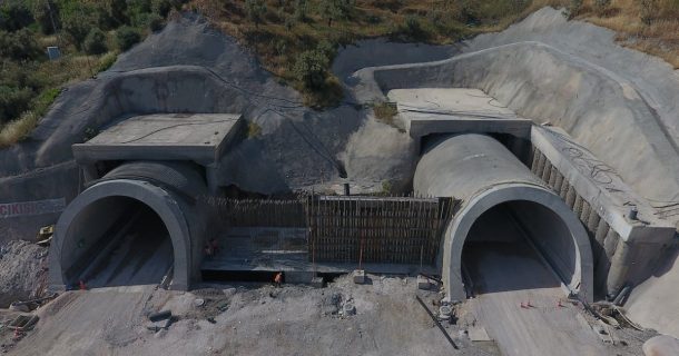 construções de túneis