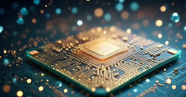 microchips com diamantes