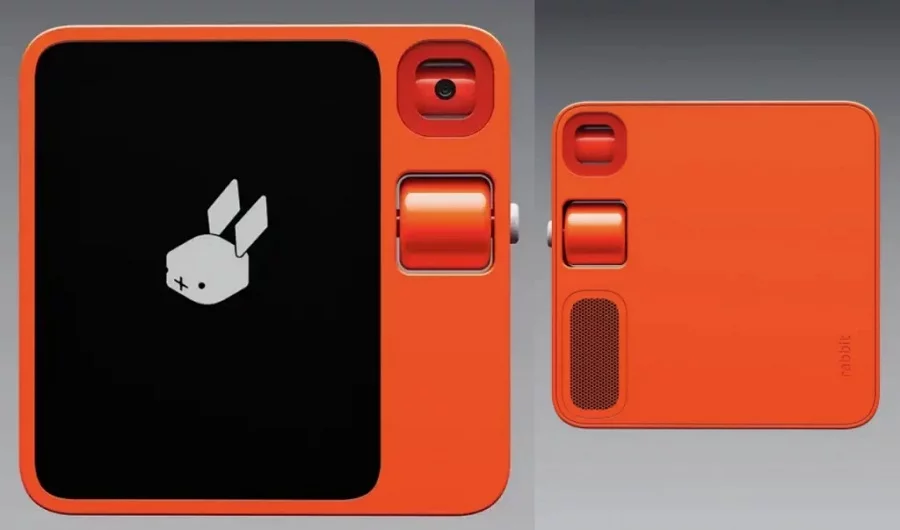 assistente virtual de bolso Rabbit com inteligência artificial IA