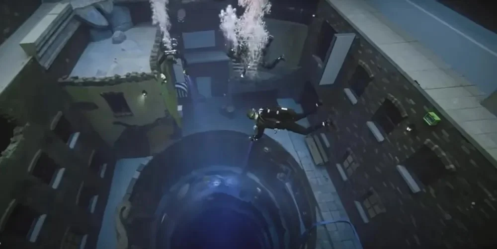 engenharia da piscina mais profunda do mundo