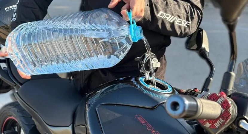 Moto que funciona com água