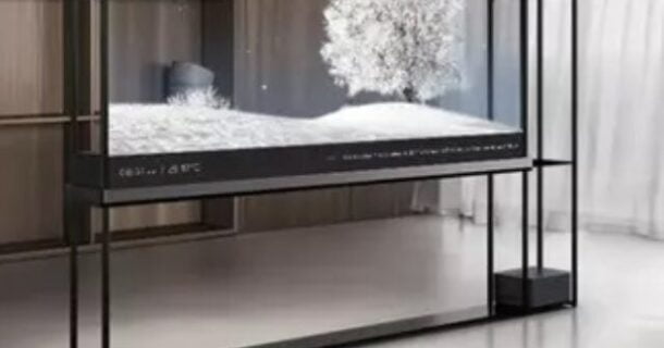 TVs transparentes na CES 2024