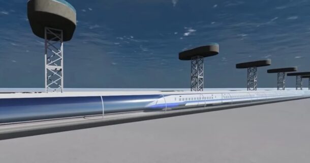 Projeto ambicioso propõe trem-bala subaquático ligando Emirados Árabes à Índia trem-bala subaquático