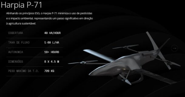 drone agrícola
