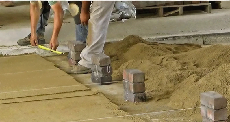 assentamento de blocos concreto para calçada