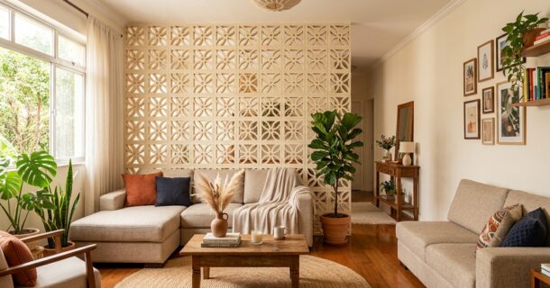 cobogós de concreto - blocos de concreto - decoração