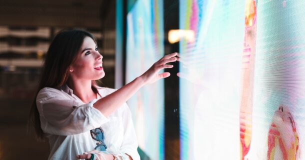 tecnologia Touch Screen para TVs e monitores