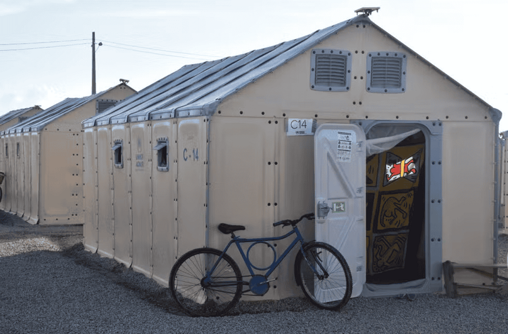 casas montáveis ONU