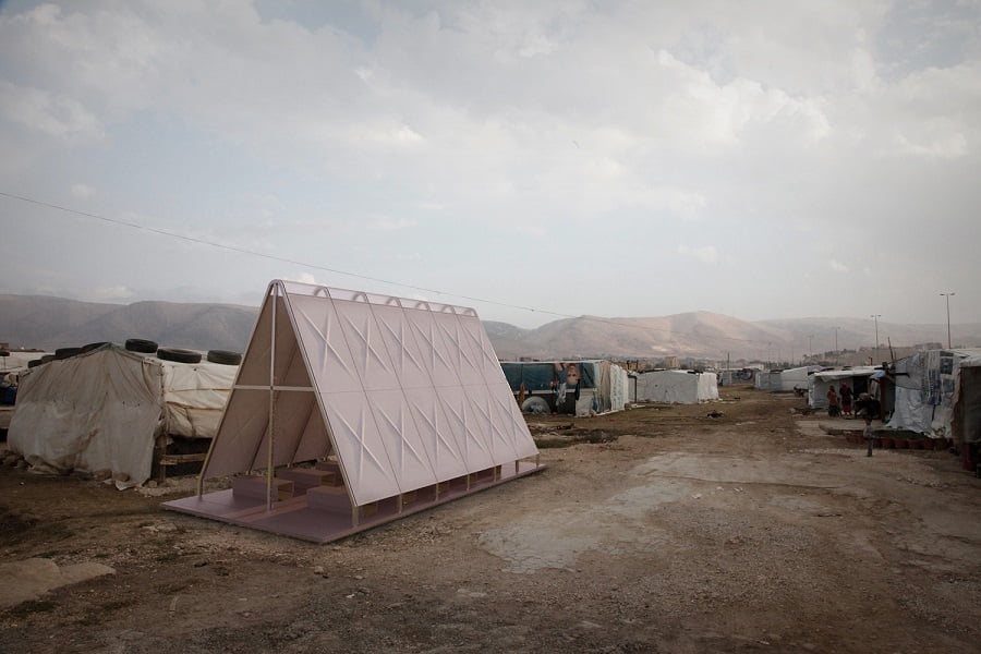 Projetos humanitários de arquitetura em resposta a crises humanitárias