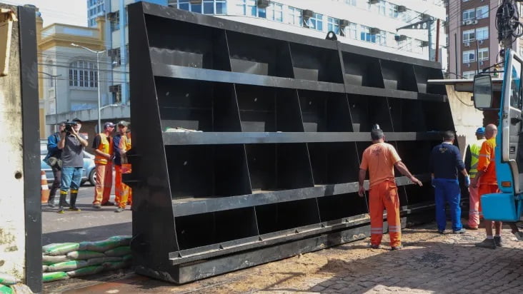 Como Funciona e Qual a Importância da Estrutura do Muro da Mauá em Porto Alegre? Estrutura Muro da Mauá Porto Alegre