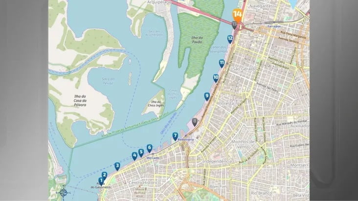 Como Funciona e Qual a Importância da Estrutura do Muro da Mauá em Porto Alegre? Estrutura Muro da Mauá Porto Alegre