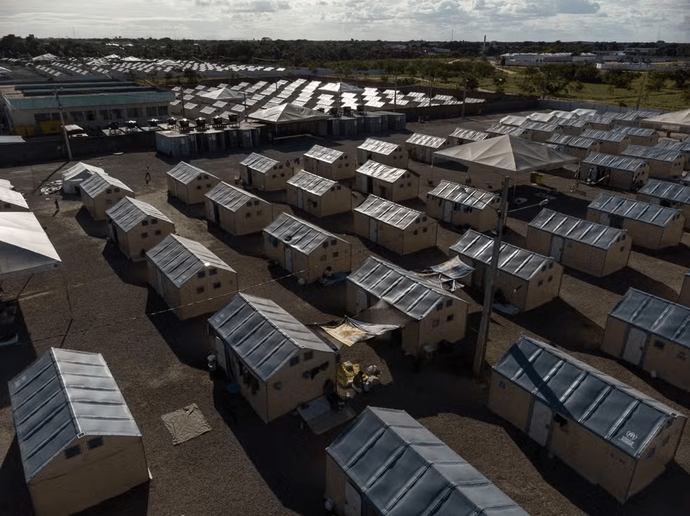 casas montáveis ONU