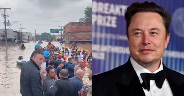 Elon Musk doa Terminais Starlink para auxiliar no resgate e comunicação no RS Elon Musk doa Terminais Starlink para o RS