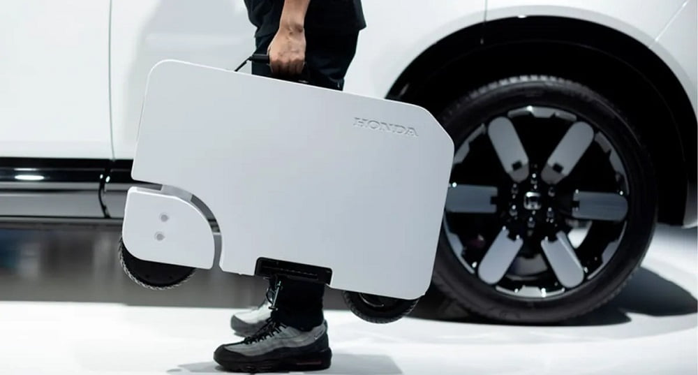 scooter elétrica dobrável da Honda
