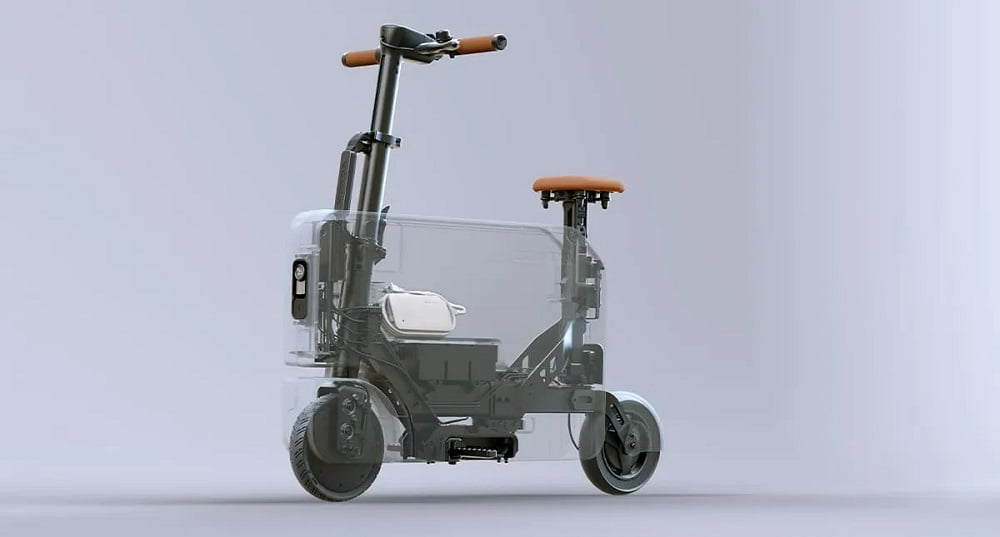 scooter elétrica dobrável da Honda