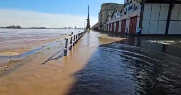 Estrutura Muro da Mauá Porto Alegre