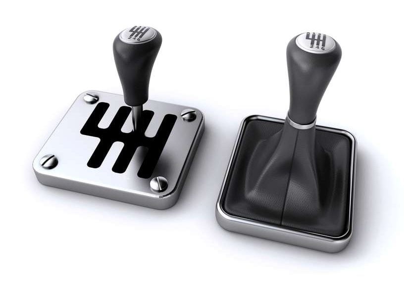 câmbio para troca de marchas