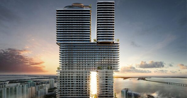 arranha-céu Mercedes-Benz na Flórida