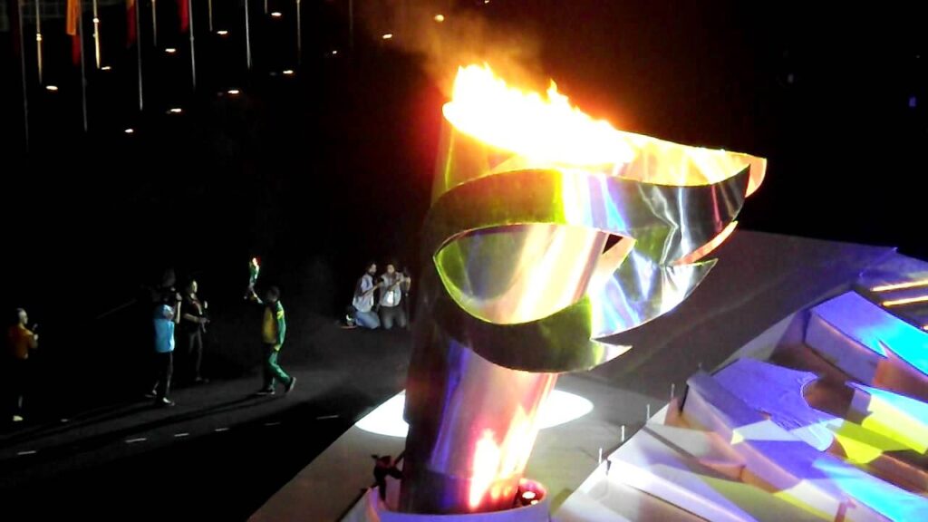 As Estruturas de Piras Olímpicas mais Bonitas em Jogos Mundiais estruturas de piras olímpicas