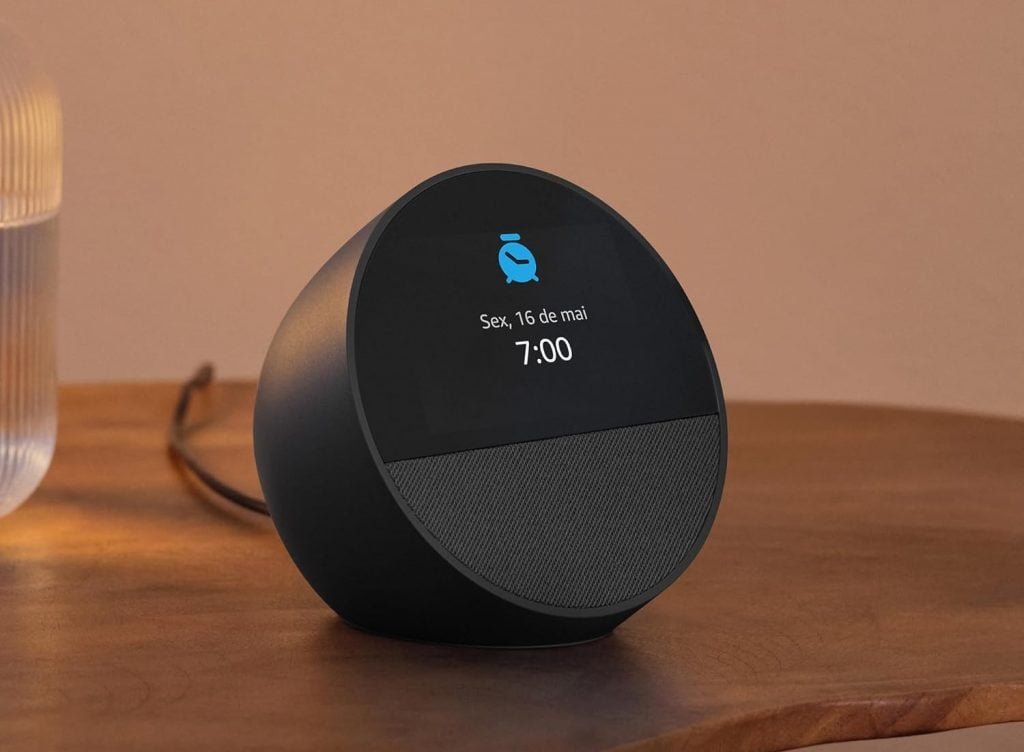 despertador inteligente Echo Spot da Amazon