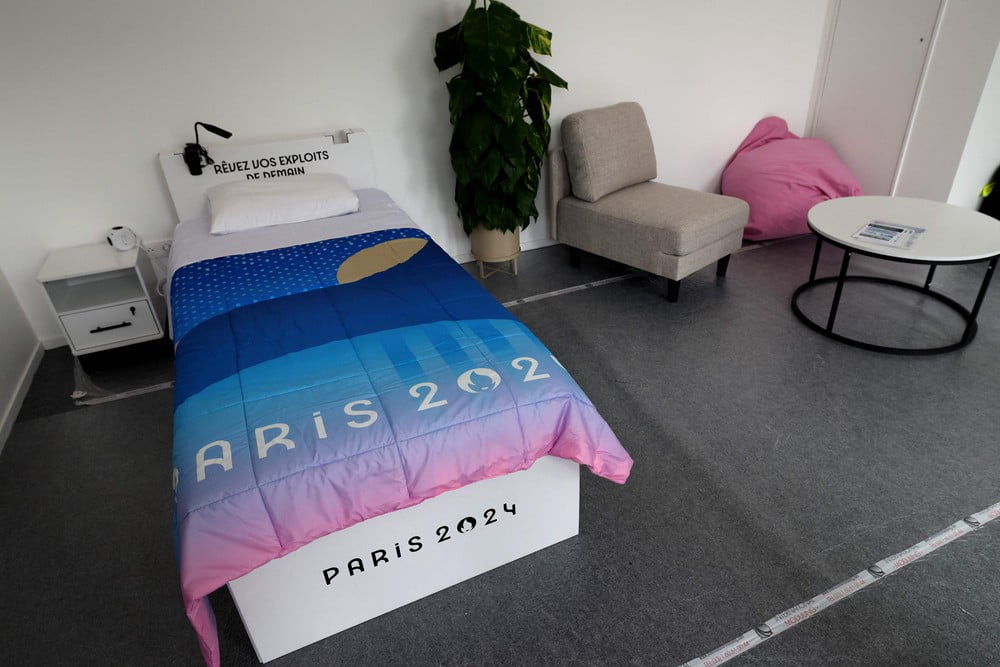 engenharia e arquitetura da Vila Olímpica de Paris 2024