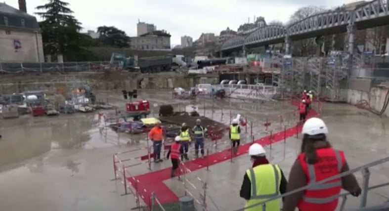 Catedral Subterrânea Paris - Tratamento Rio Sena