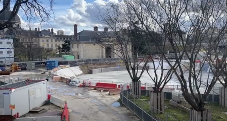 Catedral Subterrânea Paris - Tratamento Rio Sena
