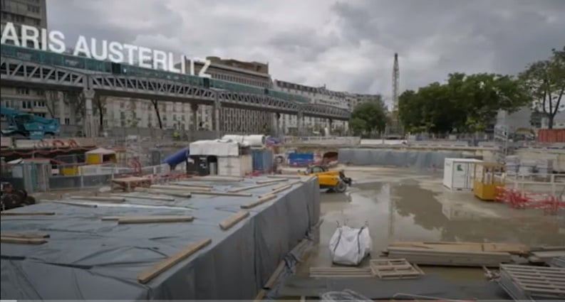 Catedral Subterrânea Paris - Tratamento Rio Sena