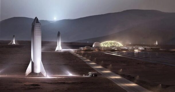 planos de Elon Musk para colonização de Marte