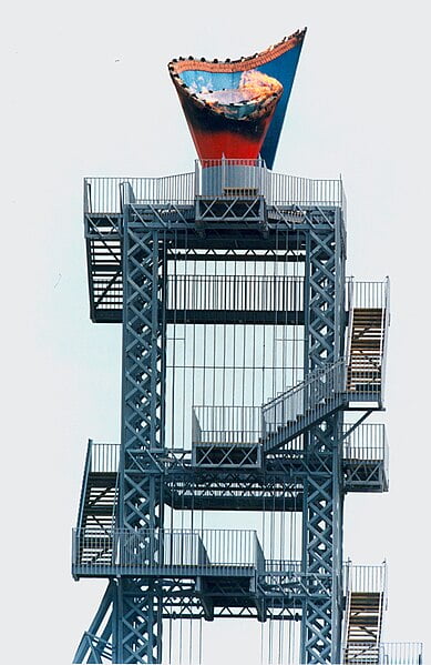 As Estruturas de Piras Olímpicas mais Bonitas em Jogos Mundiais estruturas de piras olímpicas