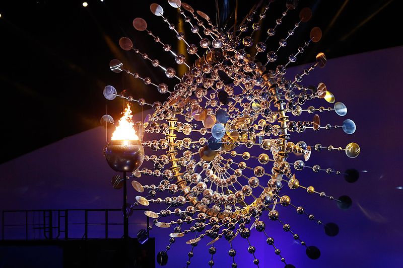 As Estruturas de Piras Olímpicas mais Bonitas em Jogos Mundiais estruturas de piras olímpicas