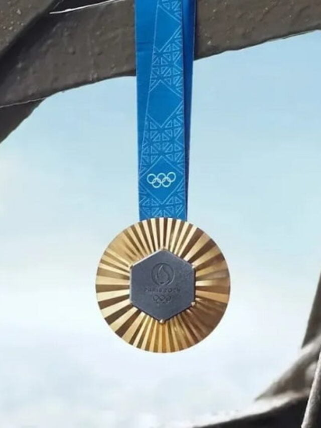 Design inovador das Medalhas Olímpicas de Paris 2024