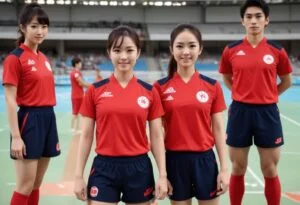Uniforme Japonês para olimpíadas