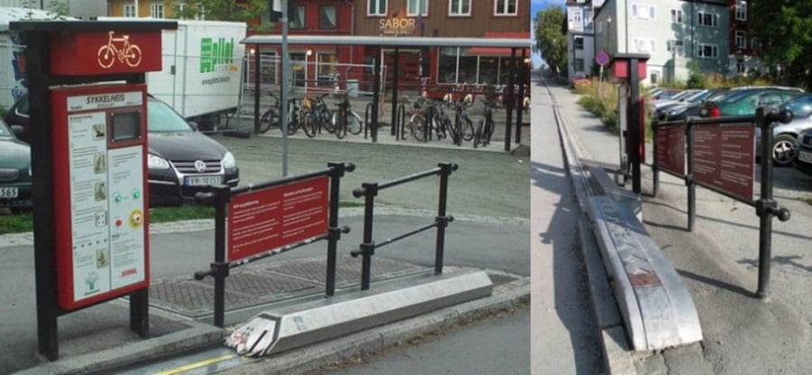 elevador de bicicletas