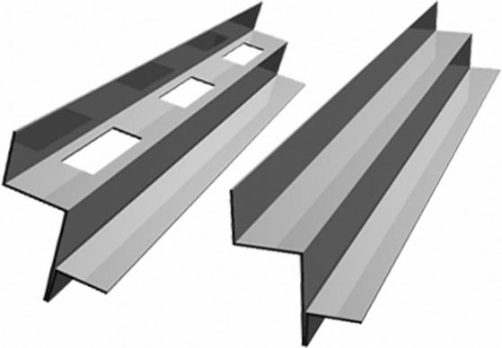 tabica em forros de gesso