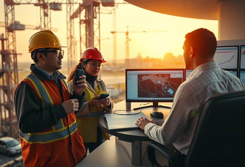 monitoramento de equipes de engenharia