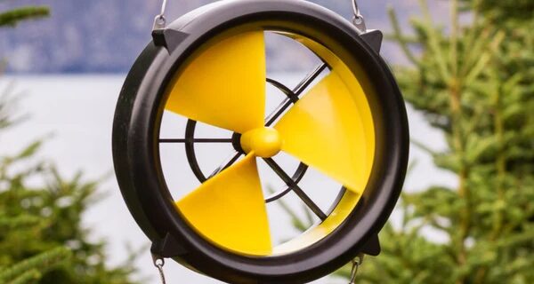 Waterlily Turbine miniturbina