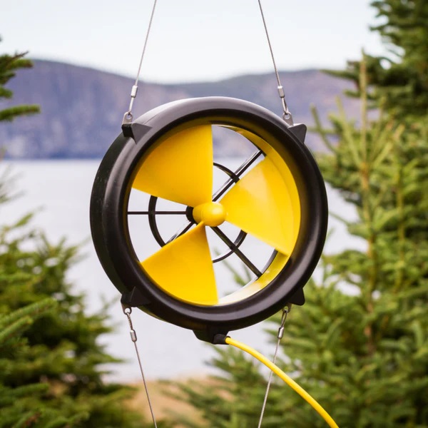 Waterlily Turbine miniturbina