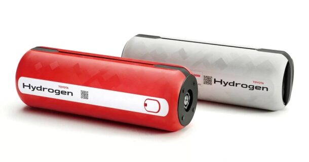 cartuchos de hidrogênio portáteis Toyota
