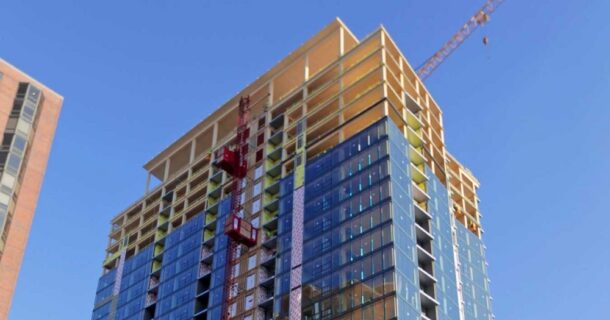 arranha-céu de madeira