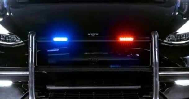viaturas policiais Tesla