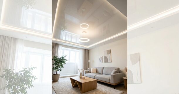 tetos tensionados - decoração de interiores