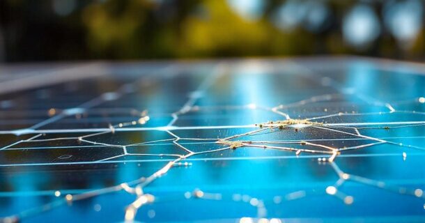 microfissuras em painéis solares