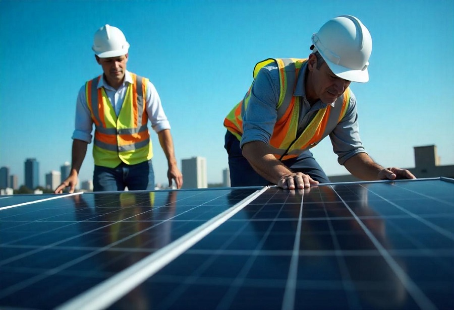 microfissuras em painéis solares