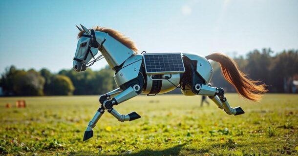 E se fosse verdade? O cavalo robô solar de Elon Musk e a revolução no transporte sustentável Elon Musk - cavalo robô solar