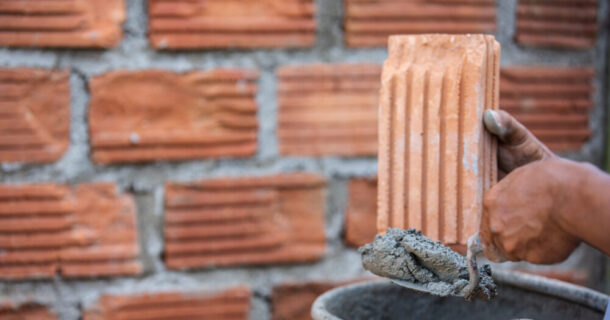 tijolos e blocos para construção civil
