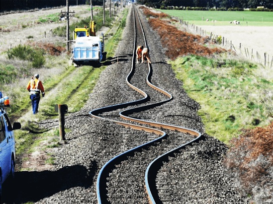 trilhos de trem