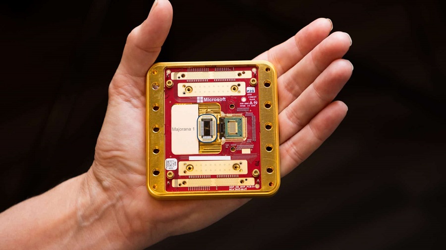 chip quântico da Microsoft
