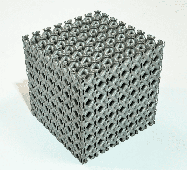 malha de titânio impressa 3D