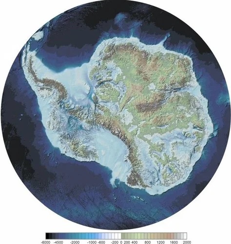 antártica sem gelo